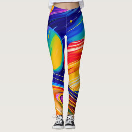 Kosmisch geïnspireerde Leggings