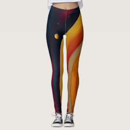 Kosmisch geïnspireerde Leggings