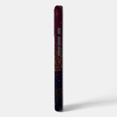 Kosmisch goudstof op levendige gradiënt Case-Mate iPhone case (Achterkant / Links)