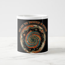 Kosmisch heelal in beweging - Retro esthetische ge