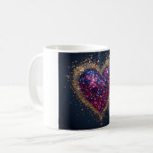 Kosmisch Heilig Hart Koffiemok (Voorkant links)
