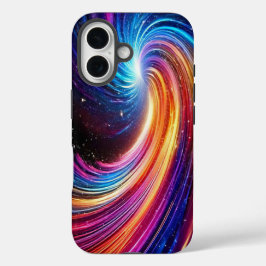 kosmisch hologram iPhone 16 hoesje