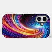 kosmisch hologram Case-Mate iPhone case (Achterkant (horizontaal))