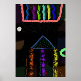 Kosmisch Huishouden Poster