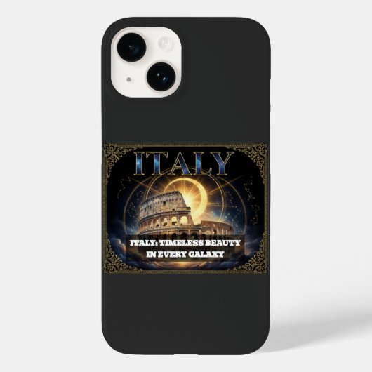 Kosmisch Italië Romeins Colosseum Hemellich Kunst Case-Mate iPhone Case (Achterkant)