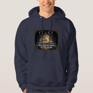 Kosmisch Italië Romeins Colosseum Hemelse Kunst Hoodie