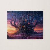 Kosmisch kasteel uit Eons Long Past Legpuzzel (Horizontaal)