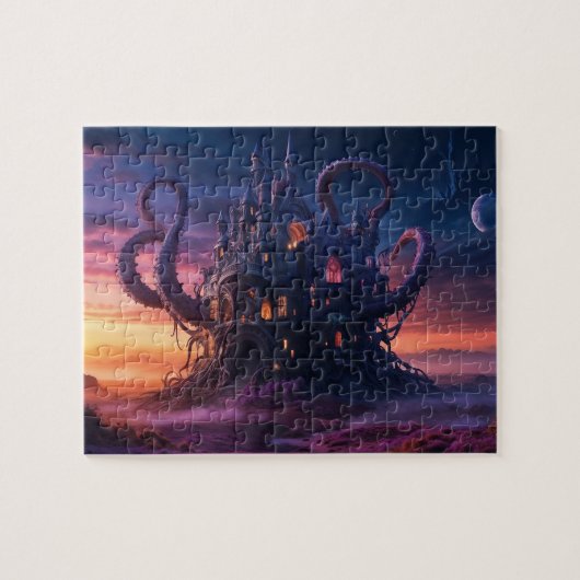 Kosmisch kasteel uit Eons Long Past Legpuzzel (Horizontaal)