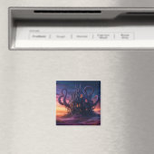 Kosmisch kasteel uit Eons Long Past Magneet (Insitu (Vaatwasser))