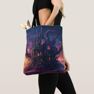 Kosmisch Kasteel uit Langvervlogen Tijden Tote Bag