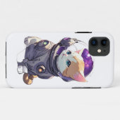 Kosmisch Kat: de ruimte-odyssee Case-Mate iPhone Case (Achterkant (horizontaal))