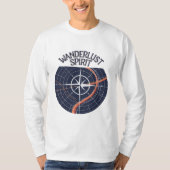 kosmisch kompas t-shirt (Voorkant)