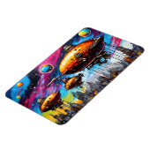 kosmisch luchtschip magneet (Linkerzijde)