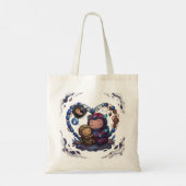Kosmisch Moederschap Astronaut Liefde Tote Bag (Achterkant)
