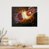 Kosmisch moment poster (Keuken)