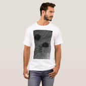 Kosmisch nachtlandschap t-shirt (Voorkant volledig)
