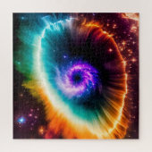 Kosmisch Oog in de Hemelnevel in Buitenruimte Scèn Legpuzzel (Verticaal)