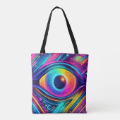 Kosmisch oog van dromen tote bag (Achterkant)