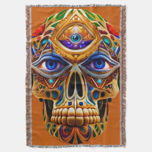 Kosmisch Requiem 21a Deken (Voorkant Verticaal)