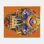 Kosmisch Requiem 21a Fleece Deken (Voorkant (Horizontaal))