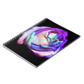 Kosmisch Roos Notitieboek (Linkerzijde)