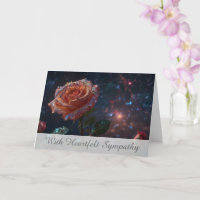 *~* Kosmisch Roos TV2 Sympathie Liefde Licht Kaart