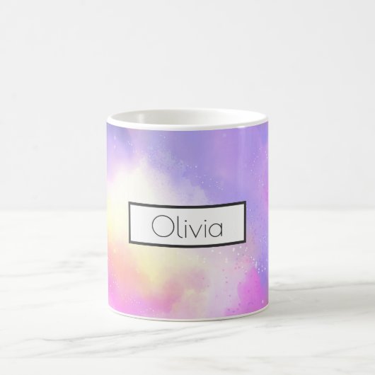 Kosmisch ruimteontwerp voor koele Abstracte Waterv Koffiemok (Center)