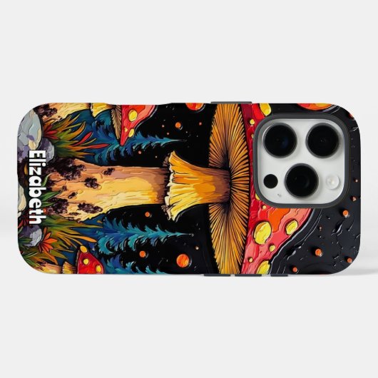 kosmisch schimmelbos Case-Mate iPhone case (Achterkant (horizontaal))