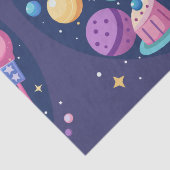 Kosmisch Snoep Wonderland Tissuepapier (Detail)