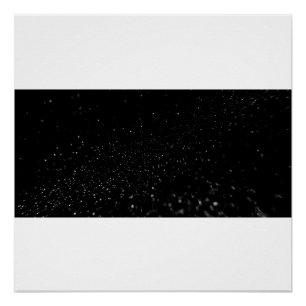 Kosmisch stof in de leegte perfect poster