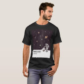 Kosmisch stof t-shirt (Voorkant volledig)