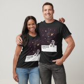 Kosmisch stof t-shirt (Unisex)