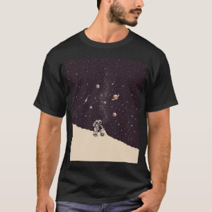 Kosmisch Stof T-shirt