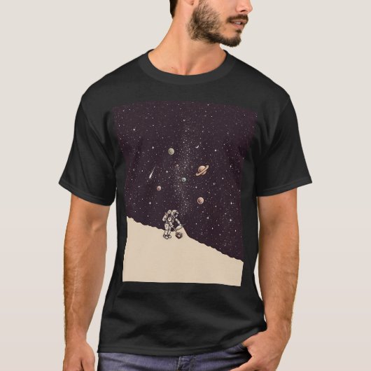 Kosmisch Stof T-shirt (Voorkant)