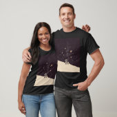 Kosmisch Stof T-shirt (Unisex)