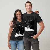 Kosmisch Stof T-shirt (Unisex)