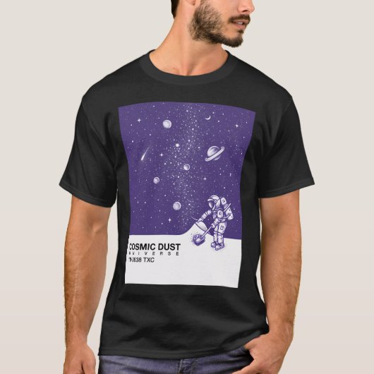 Kosmisch Stof T-shirt (Voorkant)