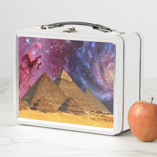 Kosmisch storm boven Egypte (In situ)