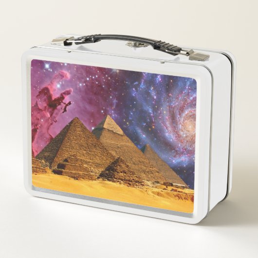 Kosmisch storm boven Egypte (Achterkant)