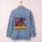 Kosmisch storm boven Egypte Denim Jacket (Hangar)