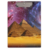 Kosmisch storm boven Egypte Klembord (Voorkant)