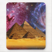 Kosmisch storm boven Egypte Muismat (Voorkant)