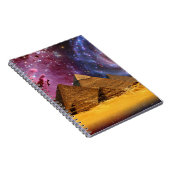 Kosmisch storm boven Egypte Notitieboek (Rechterzijde)