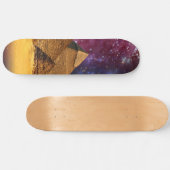 Kosmisch storm boven Egypte Persoonlijk Skateboard (Horizontaal)