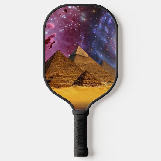 Kosmisch storm boven Egypte Pickleball Paddle (Voorkant)