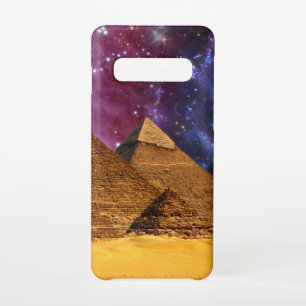 Kosmisch storm boven Egypte Samsung Galaxy S10 Hoesje