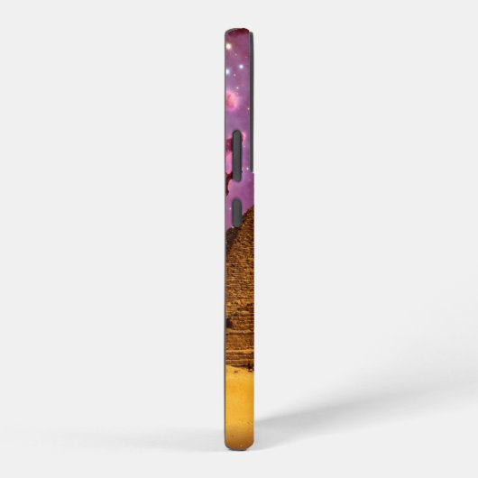 Kosmisch storm boven Egypte Samsung Galaxy Hoesje (Rechterkant)