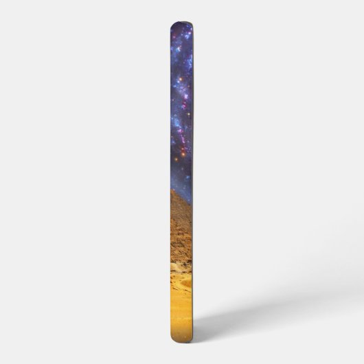 Kosmisch storm boven Egypte Samsung Galaxy Hoesje (Linkerkant)