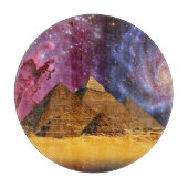 Kosmisch storm boven Egypte Snijplank (Voorkant)