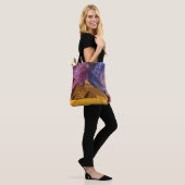 Kosmisch storm boven Egypte Tote Bag (Op model)